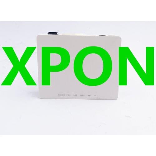 10pcs EPON/GPON onu XPON ont FTTH fiberhome onu modem Port 2FE+TEL GPON ONU ONT with English Version
