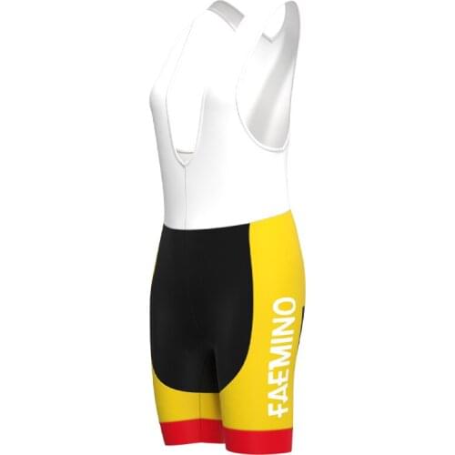 1962 Competition Italy FAEMINO Team Woman Retro Cycling shorts Clothing Summer Triathlon Mtb Biker Bib Shorts de ciclismo mujer