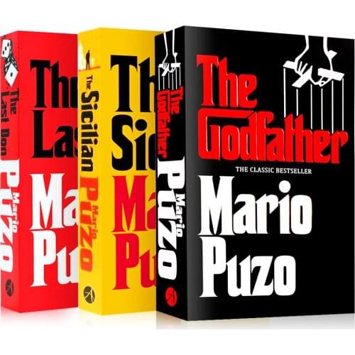 3 Books/set The Godfather Last Don Sicilian Adult English Original Film Novel Reading Books Book Sets In English