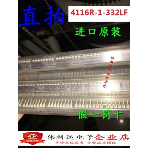 5pcs/lot All New 4116r-1-332lf Direct Plug DIP Resistor Network Array Original