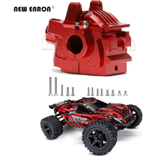 #6881 1/10 Aluminum Front Gearbox Differential Housings Set for RC Car Crawler Part Traxxas Hoss Rustler Slash Stampede XO-1 4X4