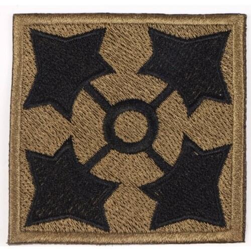 U.S. ARMY 4TH INFANTRY DIVISION SHOULDER EMBROIDERED PATCH Military Store