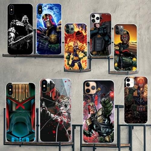 Judge Dredd Phone Case For iphone 12 5 5s 5c se 6 6s 7 8 plus x xs xr 11 pro max mini