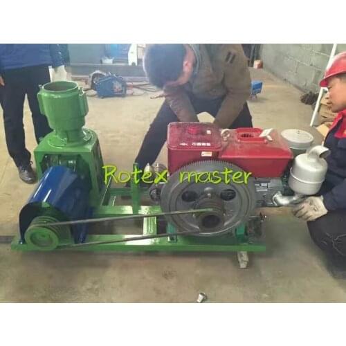 Diesel Home Use Small Wood Pellet Machine for Stove Fuel/Homemade Wood Pellet Maker Machine