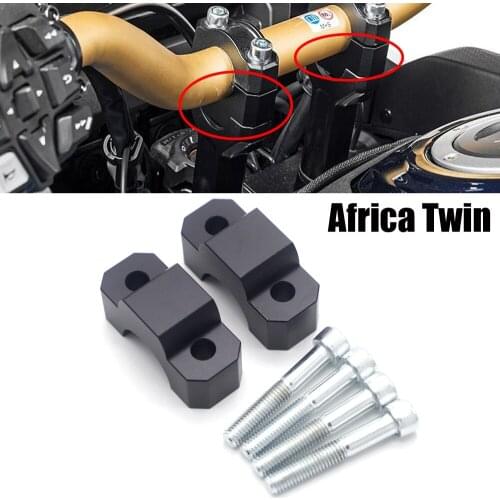 For HONDA CRF1100L CRF 1100 L Africa Twin Adventure Sports Handle Bar Riser Clamp Extend Handlebar Adapter Mount