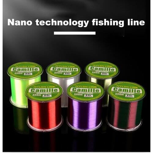 500M Nylon Fishing Line Main Line Pole Line Sea Fishing Competitive Luya Monofilament Nylon Fishing Line Fishing Equipment X582G