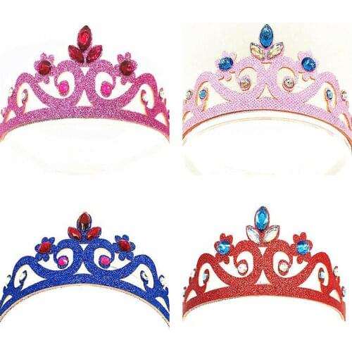 3 Pcs/set Children Cute Colors Printed Anna Elsa Hair Hoop Hairbands Girls Lovely Bow Ears Headbands Kids Hair Accessories