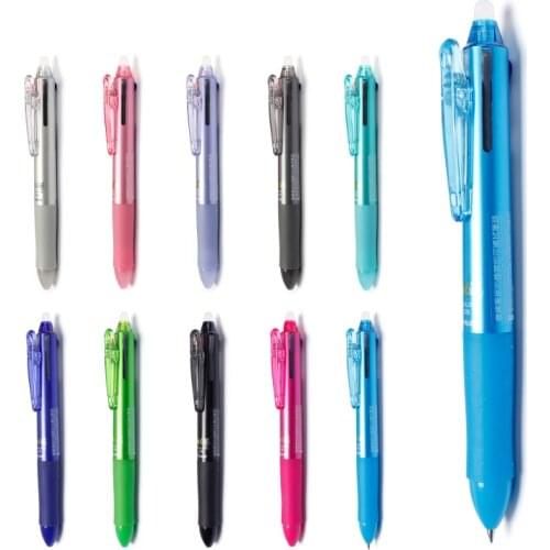 Pilot Frixion Pen 3 in 1 Erasable Gel Pen 3 Colors 0.5 mm LKFB-60EF 0.38 mm LKFB-60UF Pastel Colors Japan