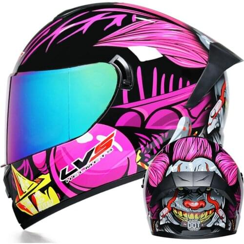 NEW Full Face Motorcycle Helmet Motocross Helmet Double Lens Riding Racing Casco Moto Crash Helmet Motorcycle DOT Approved