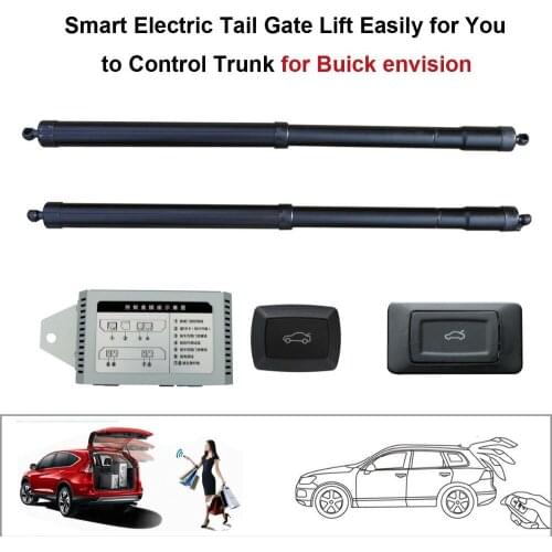 Smart Auto Electric Tail Gate Lift for Buick Envision Control by Remote Drive Seat Tail Gate Button Set Height Avoid Pinch