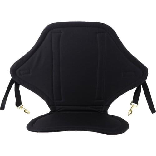 Universal Canoe Backrest Deluxe Sit-On-Top Cushioned Back Support Yacht Houseboat Barge Accessories Padded Deluxe Kayak Seat