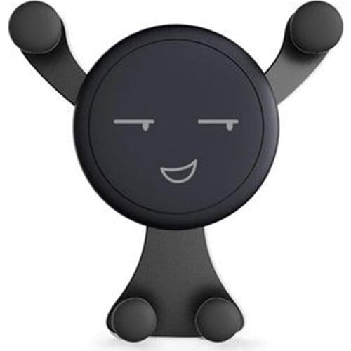 Universal Car phone holder Face Bear Mobile Phone Holder Stand GPS Adjustable Car Air Vent Gravity Mount Car Bracket