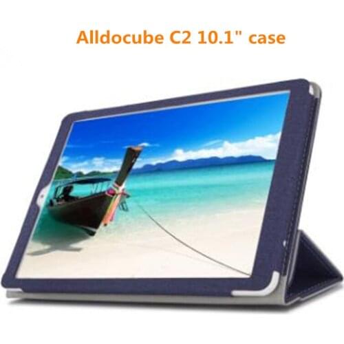 High quality Stand case For ALLDOCUBE Cube C2 10.1"tablet protective cover with free gifts