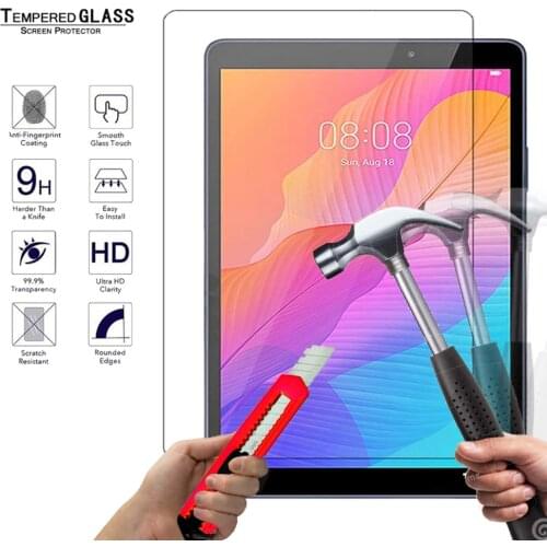 For Huawei MatePad T8 HD 9H Protective Tempered Glass Water-proof Tablet PC Screen Protector Film Tablet Accessories