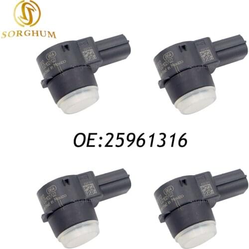 4PCS 25961316 For G M Backup Reversing Parking Assist Object Sensor PDC O-ring 15239247, 263003916, 1581306, 25962326