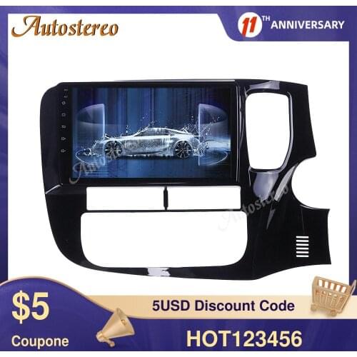 Android 10.0 64GB Car GPS Navigation For Mitsubishi Outlander RHD 2014-2019 Radio Recorder ISP Carplay Multimedia Radio Player