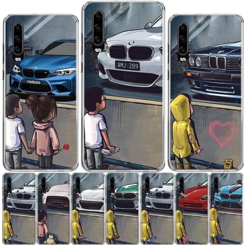 Boy See Sports Car Jdm Drift Phone Case For Huawei P40 P30 P20 P10 Mate 10 20 30 Lite Pro P Smart Z 2018 Plus 2019 Cover Shell C