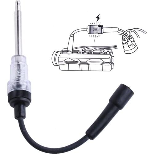 Black Spark Plug Ignition System Coil Engine In Line Auto Diagnostic Tester Ignition Test Tool