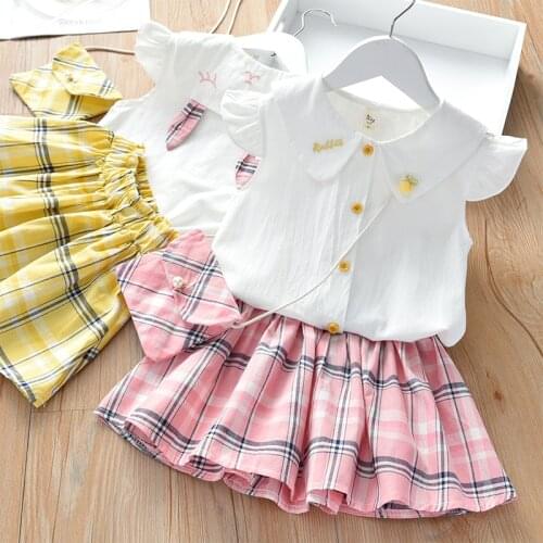 Baby Girls Clothes Set Summer Kids Floral Top + Shorts 2Pcs Suit Sleeveless Children Clothing Casual Baby Girls Outfits
