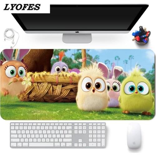 Cute Mouse Pad Kawaii Gaming Comtuper Desk Mats Large XXL Mousepad Accessoroes Laptop Gamer Keyboard MacBook Waterproof Maus Mat