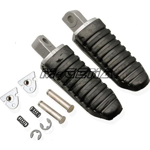 Motorcycle Front Rear Foot Pegs Footrest For Suzuki Hayabusa GSX1300R GSX650 GSF1250 Bandit 1250 / GSX1250 08-11 GSX1400 SFV650