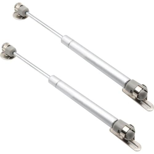 New 2pcs Plastic Gas Struts 10 Inch 100N Support Shock Absorber Kitchen Cabinet Door Support Rod Door Stops