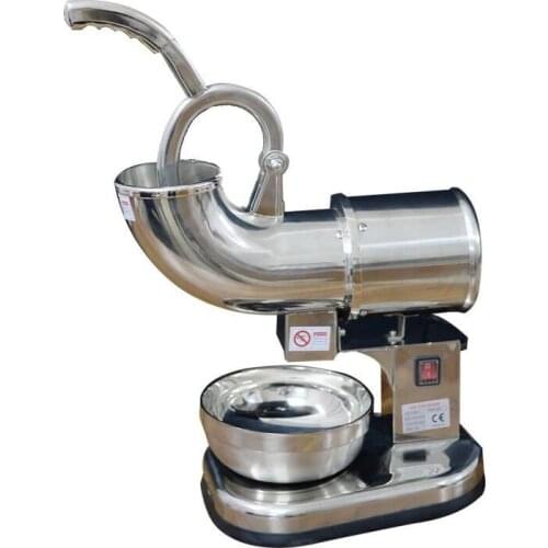 Commercial ice smoothie machine household stainless steel ice crusher micro switch high shaved ice cotton crusher