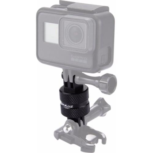 PULUZ 360 Degree Rotation CNC Swivel Pivot Arm Tripod Mount for GoPro / Xiaoyi / SJCAN Sport Cameras