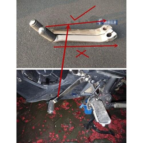 Gear Shift Lever Foot Shifter Pedal For kawasaki Versys X300 Modify the length