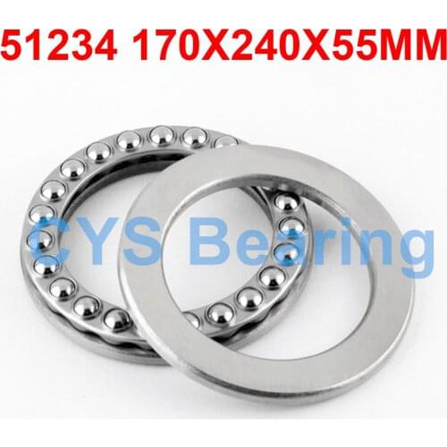 1PC Plane Thrust Ball Bearing 51234 170X240X55MM