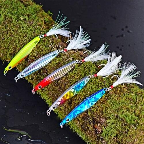 10g 21g 30g Winter Sea Hard Fishing Lure VIB Bait 3D Eyes With Lead Inside Diving Swivel Jig Wing Wobbler Crankbait