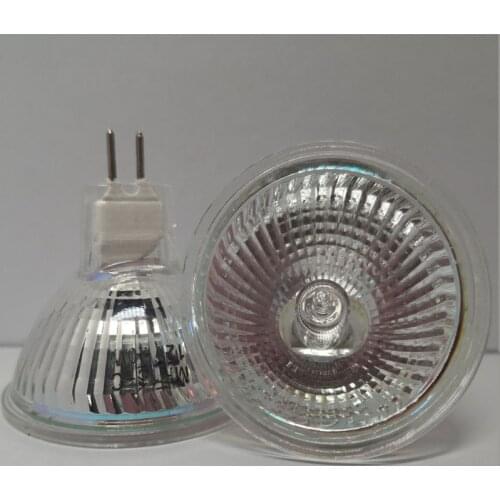10pcs/lot Halogen Bulb MR16 12V 20W Lamp Bulbs Warm White Light 2700K Lamp Replacement Spotlight Diameter 50mm Wholesale