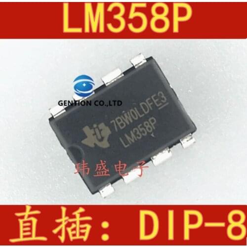 10PCS LM358P DIP-8 operational amplifier LM358 in stock 100% new and original