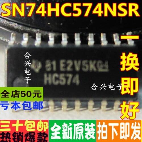 100% New&original SN74HC574NSR HC574 SOP20 5.2mm