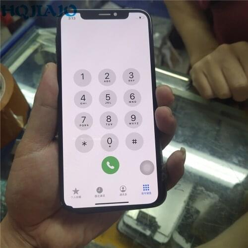 100% Original LCD Dead pixel For Apple iphone X XS LCD Display Touch Screen Digitizer Assembly Not a mobile phone Dead pixel