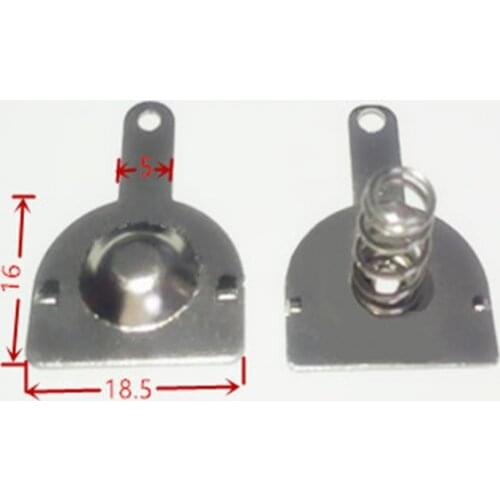 100pcs 18650 battery pack 16MM*18.5MM spring contact piece battery box positive and negative single pole battery 50pairs