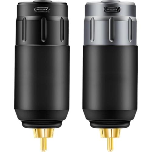 2020 Newest Rechargeable RCA Wireless Tattoo Power Supply With Battery for Tattoo Cartridge Machine Pen Supply