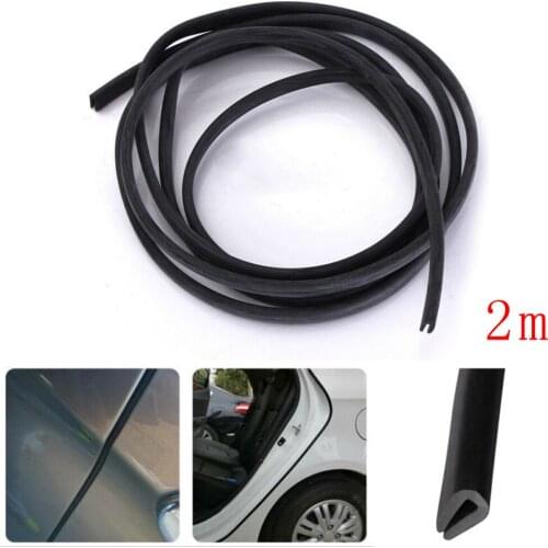 Accessories Car Trim Strip Car Door Edge Side Protector Black Mouldings