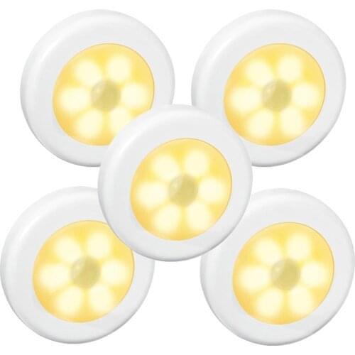 Smart Home Wireless PIR Motion Sensor Night Light LED Indoor Wall Lamp Kitchen Corridor Closet Cabinet Bedroom Lighting For Home