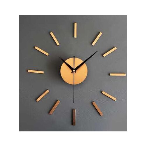 Large Wall Clock Sticker Minimalist Fashion Quartz Wall Clocks Quiet Classic Living Room Orologio Parete Modern Home AC50AL