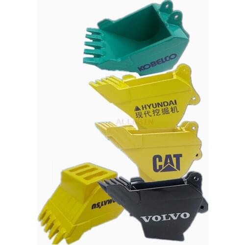 For Kobelco SK Hitachi Doosan Volvo CAT Excavator bucket model interior ashtray ornament Excavator Accessories