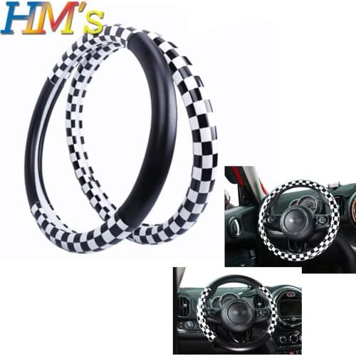 For Mini Countryman R60 F60 for Mini Clubman F54 R55 Car Steering Wheel Cover Protection for Mini Cooper R56 F56 F55 F57 R57 R61