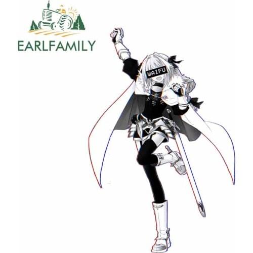 EARLFAMILY 13cm x 8.7cm for Astolfo Waifu Beauty Anime VAN Decals Surfboard Waterproof Motorcycle Car Sticker Windows Decoration