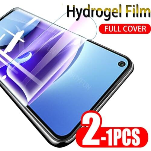 1-2 PCS Safety Film For Xiaomi Redmi 9t Hydrogel Films Redmy 9 t 9t Water Gel Soft Film Redmi9t Full Cover HD Film Not Glass