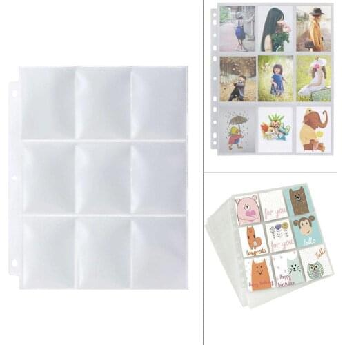 Pocket Card Holder Game Gaming Card Sleeves Storage Wallets Album Kids Albums Ideal Photo Gift Pages Collection Z9A3