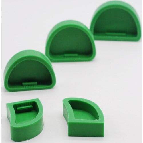 Lab Equipment Dental Silicone Plaster Model Former Base Molds Mould On Stone Model Work 5Pcs/Set