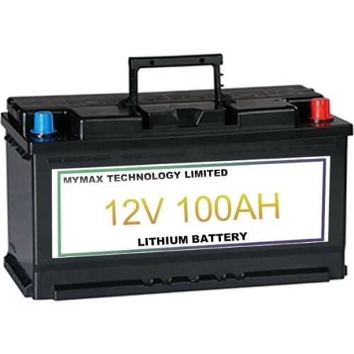 Power 12V 100AH LiFePO4 Lithium Iron Phosphate Deep Cycle Car Battery Marine Solar RV Batteries
