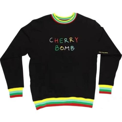 New golf CHERRY BOMB CREW Le Fleur Tyler The Creator Hoodies Hoody hooded Sweatshirts velvet Cotton Drake Thicken Fleece #00