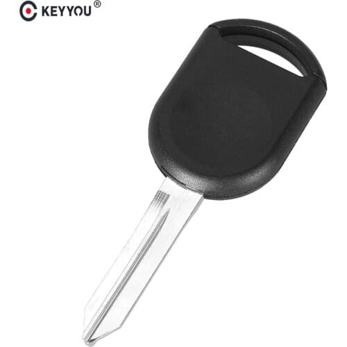 KEYYOU Replacement Remote Car Key Shell For Ford Focus Explorer Mustang Ranger Lincoln Auto Transponder Key Case Cover No Chip