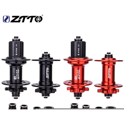 ZTTO P3 Mountain Bike Hub 32 Hole 6 Claw 4 Sealed Bearing MTB Front and Rear Disc Brake Hub Front and Rear Wheel Hub Parts